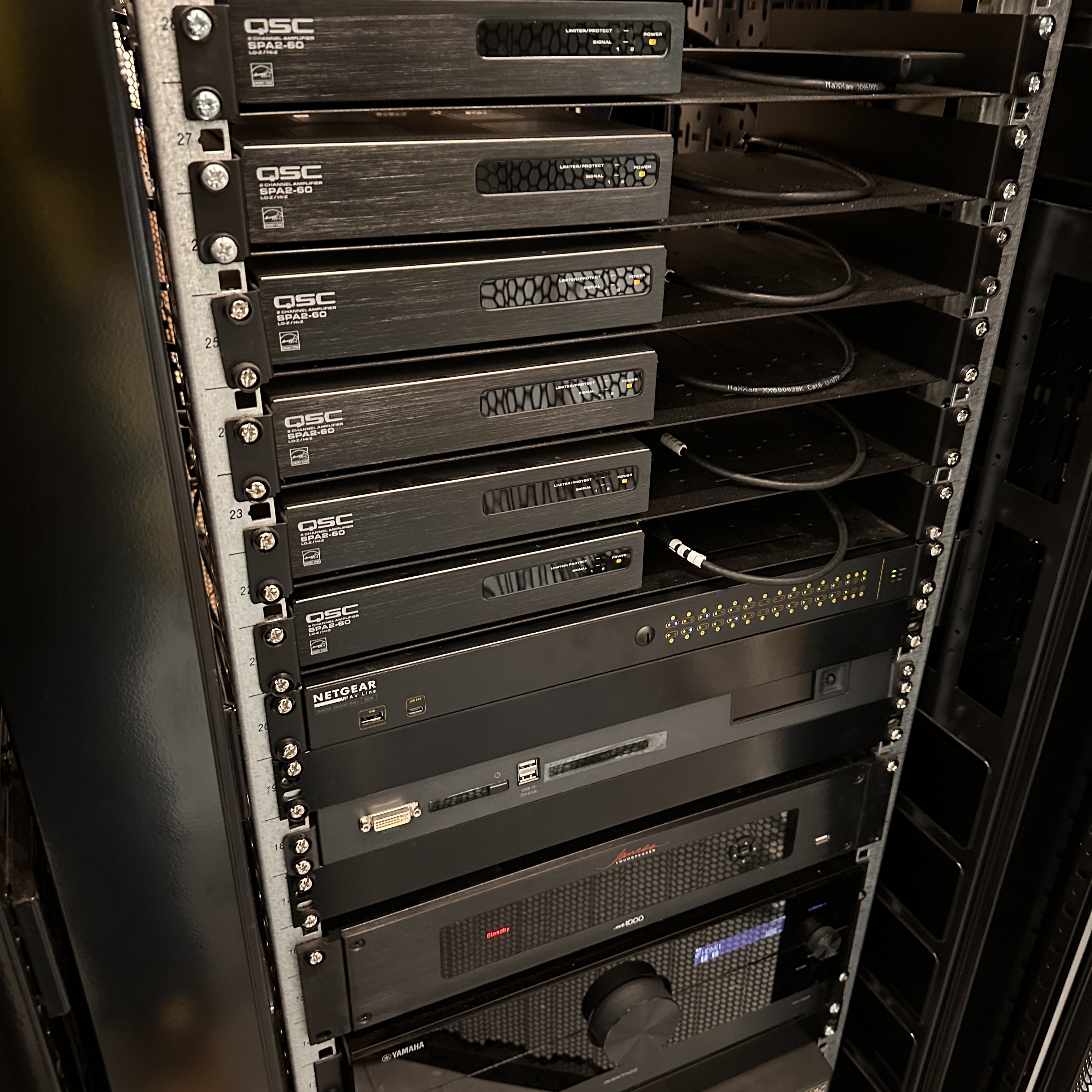 Qsc Audio installation