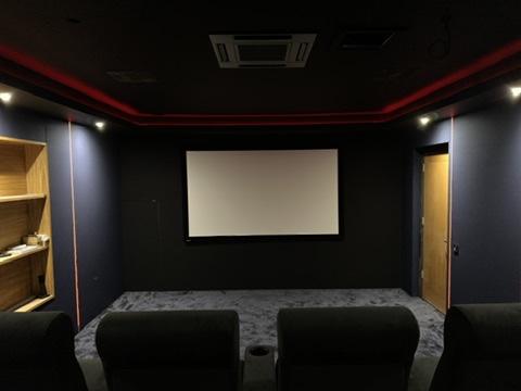 Home Cinema installation 