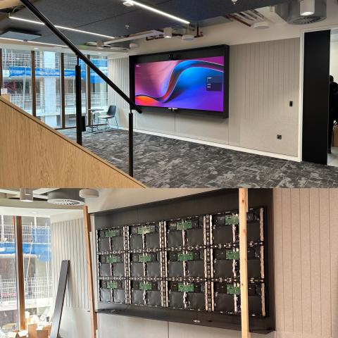 Samsung Video Wall Installation